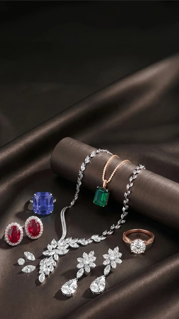 KGK jewelry showcase